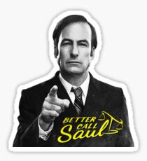 Better Call Saul B&W Sticker