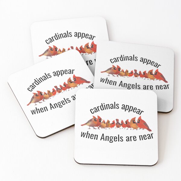 Item preview, Cardinals appear when angels are near designed and sold by Tiffany Roy.