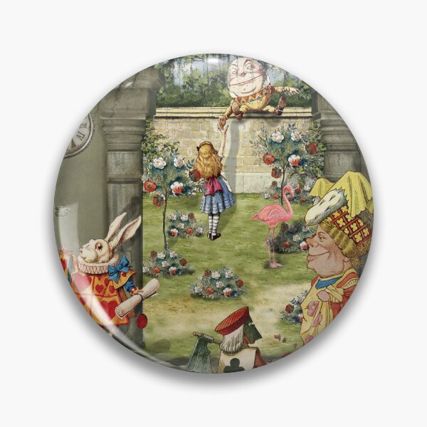 Item preview, Alice in Wonderland characters — Rose garden Alice and the Duchess designed and sold by MagicStrawberry.