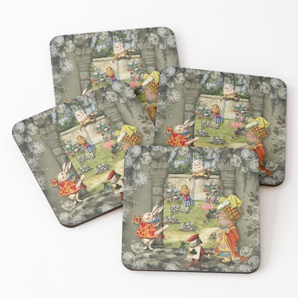 Item preview, Alice in Wonderland characters — Rose garden Alice and the Duchess designed and sold by MagicStrawberry.