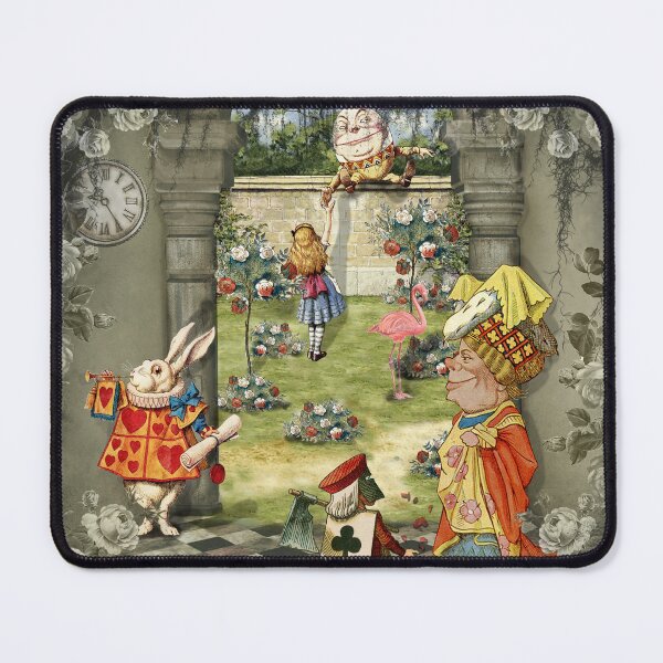 Item preview, Alice in Wonderland characters — Rose garden Alice and the Duchess designed and sold by MagicStrawberry.