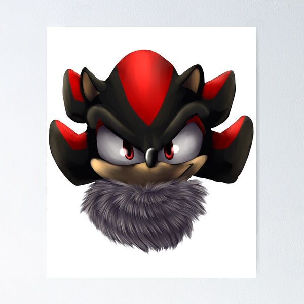 Shadow the Hedgehog (Glow Version) Poster for Sale by