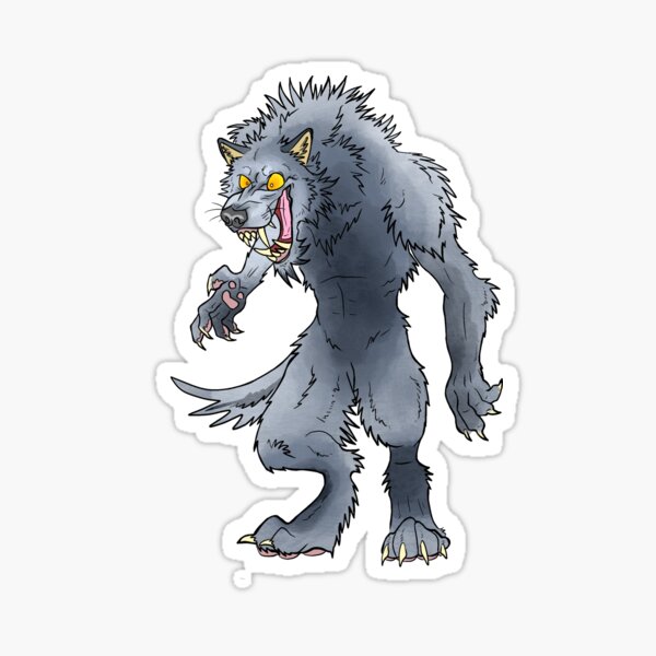 Item preview, Big Ol Werewolf designed and sold by badweatherahead.