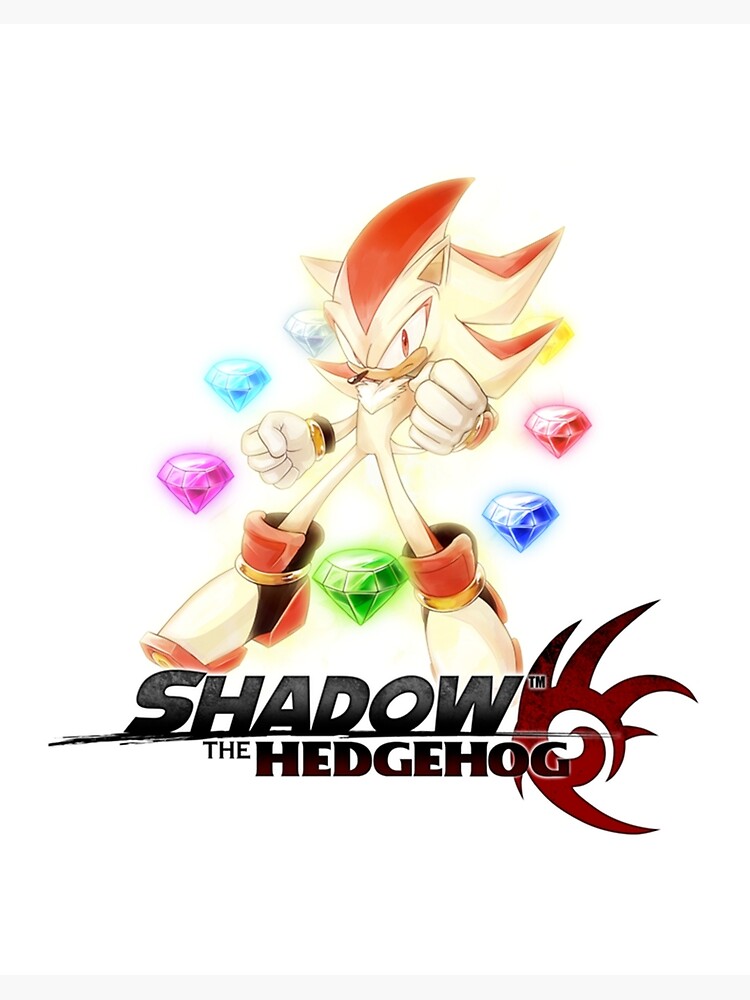 Shadow The Hedgehog Art Board Print for Sale by AndreanaWen