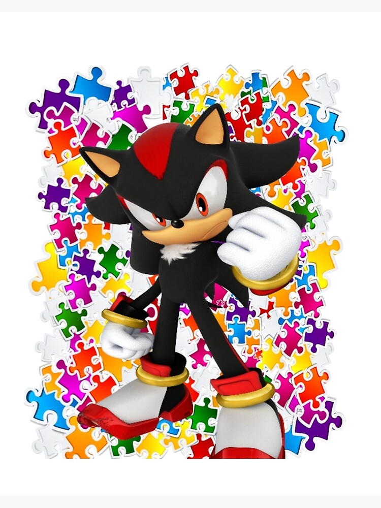 Shadow The Hedgehog Art Board Print for Sale by AndreanaWen