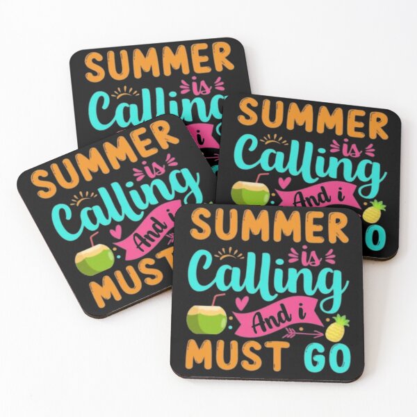 Item preview, summer is calling and i must go graphic women men designed and sold by Plastic1997.