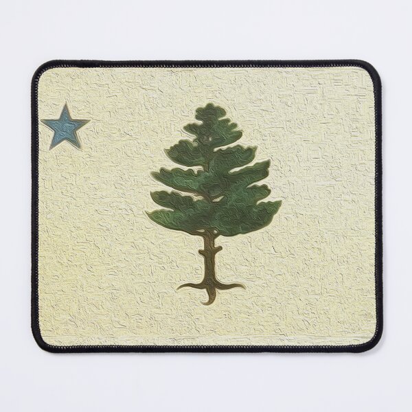 Item preview, 1901 Maine State Flag  designed and sold by DeepTreeArts.