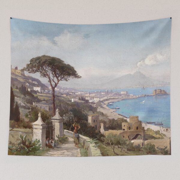Item preview, Tranquil Pathway: A Serene Journey by the Sea designed and sold by SweetMySpot.