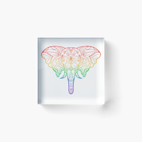 Item preview, Rainbow Elephant designed and sold by Fotogramas.