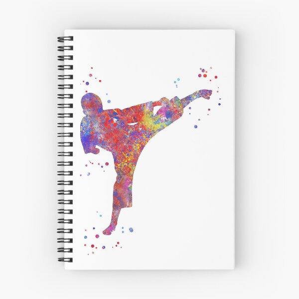 Item preview, Karate fighter boy designed and sold by Rosaliartbook.