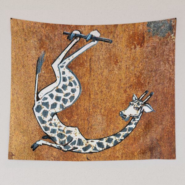 Item preview, Giraffe graffiti designed and sold by SEEMUELLER.