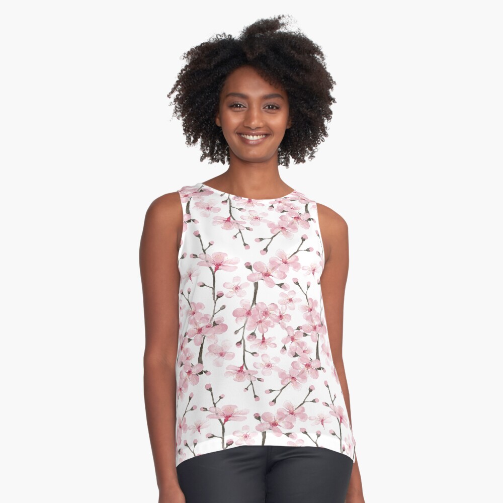 Item preview, Sleeveless Top designed and sold by MagentaRose.