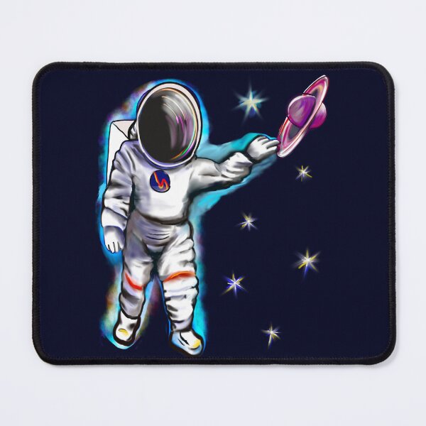 Item preview, Astronaut in space reaching for the stars - cute Cavoodle, Cavapoo, Cavalier King Charles Spaniel designed and sold by Artonmytee.
