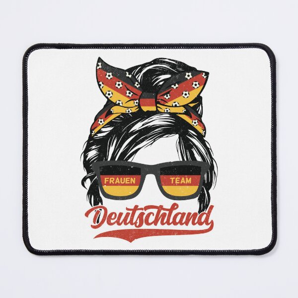 Item preview, Deutschland - Germany Messy Bun (womens football team) designed and sold by Numero14.