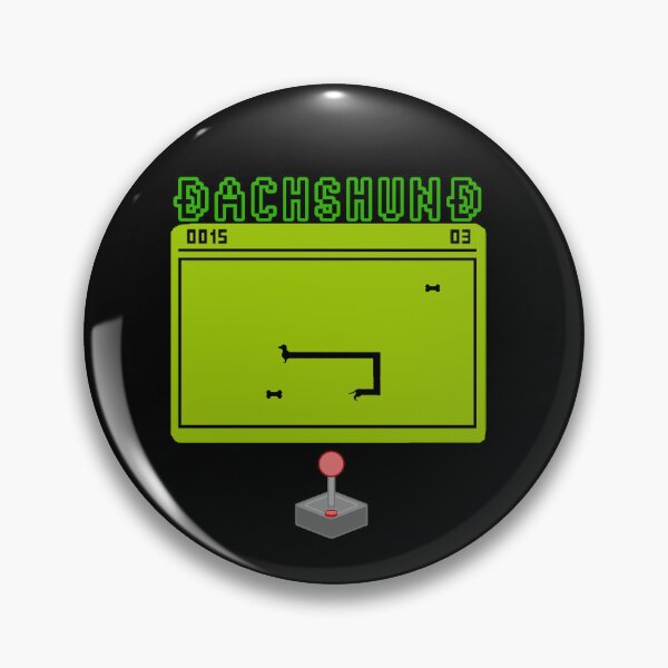 Item preview, Retro Dachshund Game designed and sold by Daschunddesigns.
