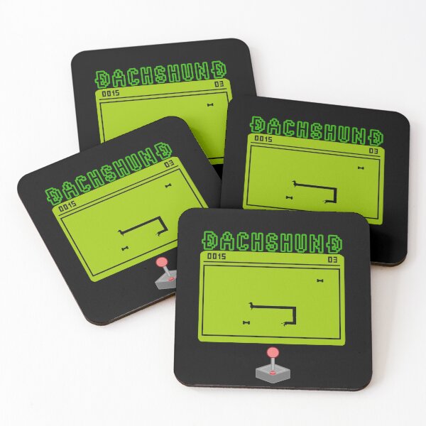 Item preview, Retro Dachshund Game designed and sold by Daschunddesigns.