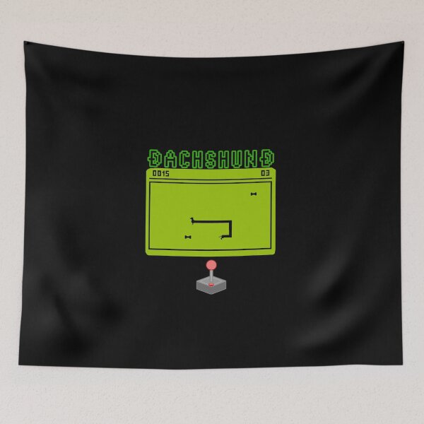 Item preview, Retro Dachshund Game designed and sold by Daschunddesigns.