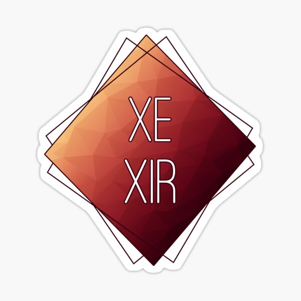 xe-xir-prismatic-pronouns-sticker-for-sale-by-meridiandesigns-redbubble