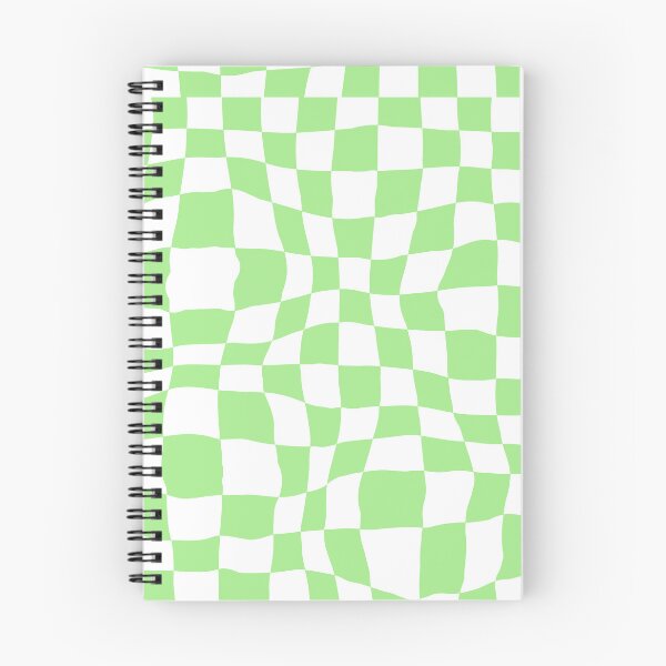 Item preview, Warped Green Checker Pattern designed and sold by Julie Erin Designs.