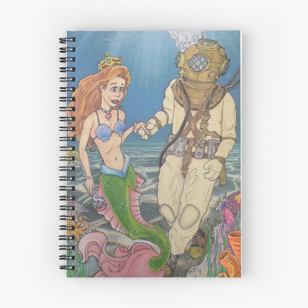 Item preview, Mermaid and Diver designed and sold by Spinehead.