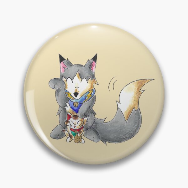 Item preview, Maneki Wolf designed and sold by KOKeefeArt.