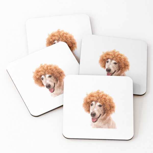 Item preview, dog with wig designed and sold by dngr shop.