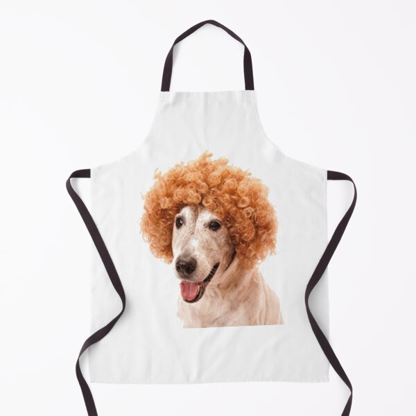 Item preview, dog with wig designed and sold by dngr shop.
