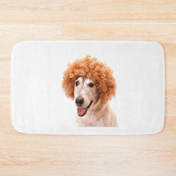 Item preview, dog with wig designed and sold by dngr shop.