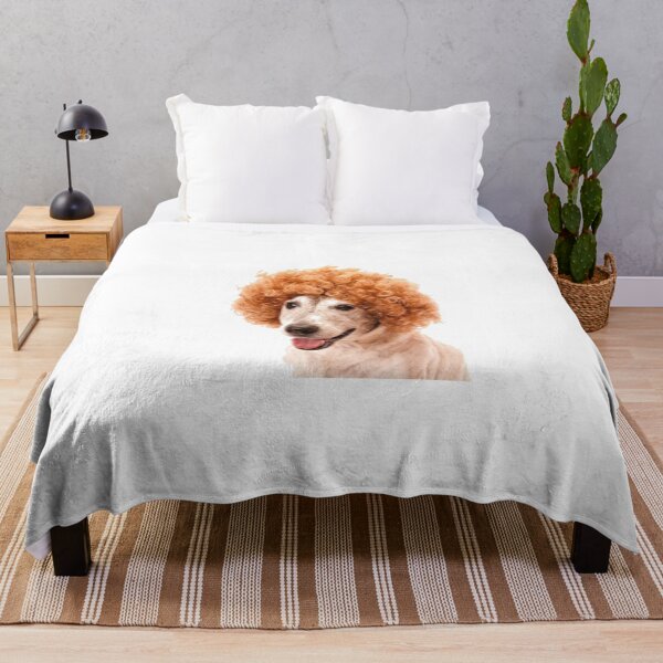 Item preview, dog with wig designed and sold by dngr shop.