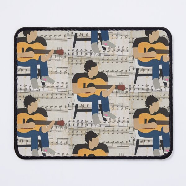 Item preview, Guitar playing guy serenading you while wearing sneakers designed and sold by AbbyCutsPaper.