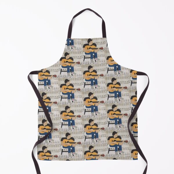 Item preview, Guitar playing guy serenading you while wearing sneakers designed and sold by AbbyCutsPaper.