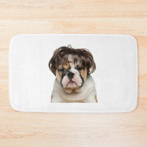 Item preview, dog with wig designed and sold by dngr shop.