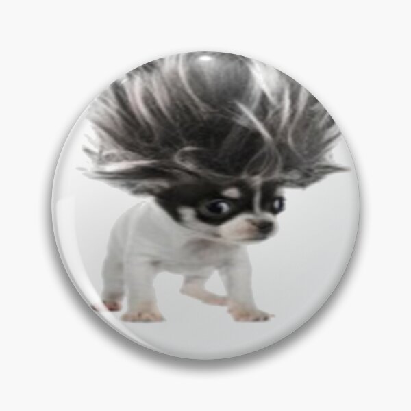 Item preview, dog with wig designed and sold by dngr shop.