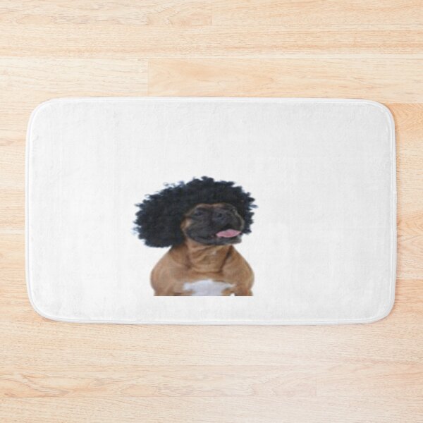 Item preview, dog with wig designed and sold by dngr shop.