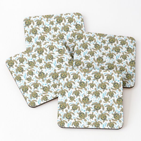 Item preview, Swimming turtles designed and sold by SandraArtStudio.