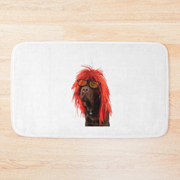 Item preview, dog with wig designed and sold by dngr shop.