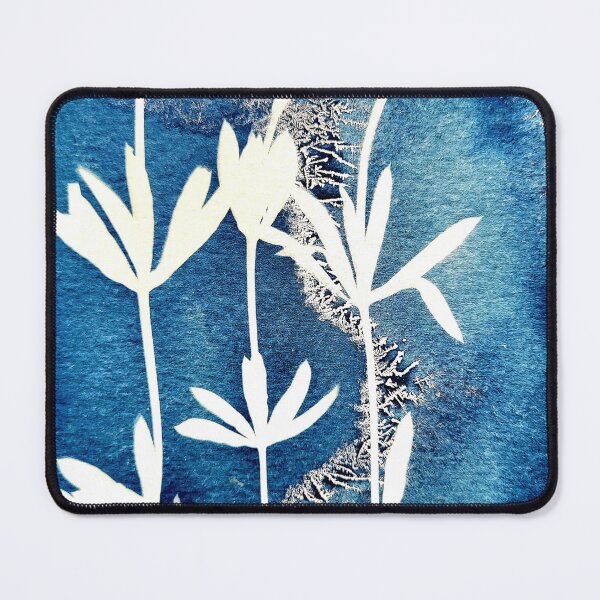 Item preview, Galium odoratum cyanotype designed and sold by windflowermood.