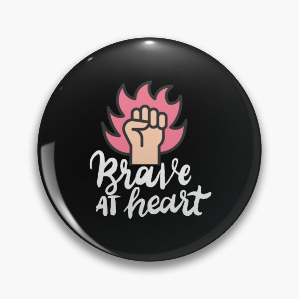 Item preview, Brave at heart - National bravehearts day 2022 designed and sold by Rainbow Designs.