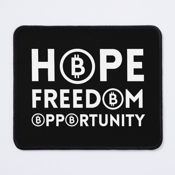 Item preview, Hope, Freedom, Opportunity, Bitcoin designed and sold by yennyz.