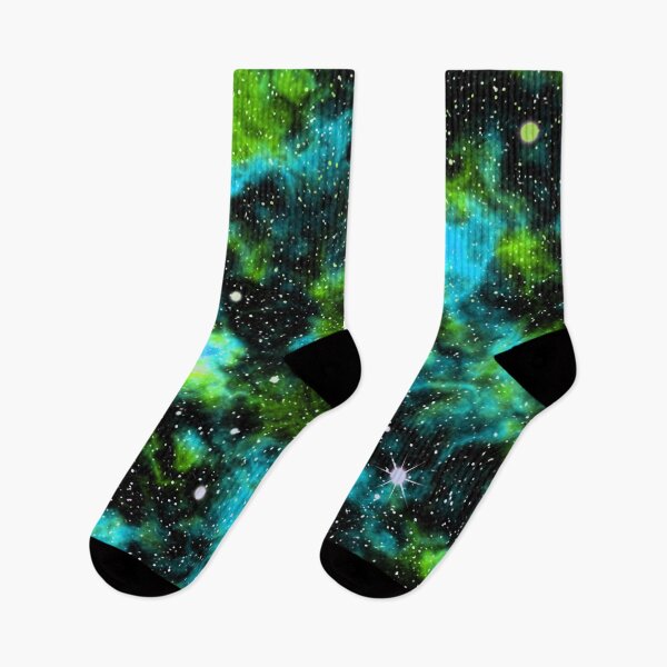 Item preview, Green and Blue Galaxy designed and sold by Julie Erin Designs.
