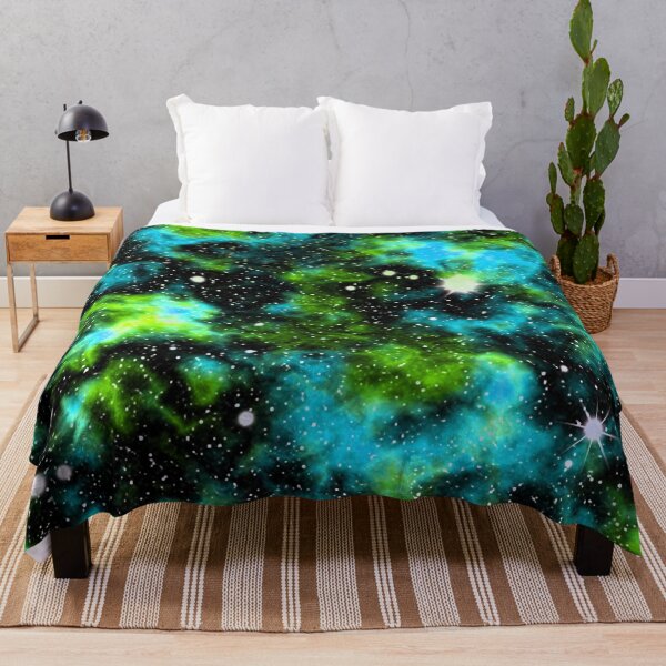Item preview, Green and Blue Galaxy designed and sold by Julie Erin Designs.