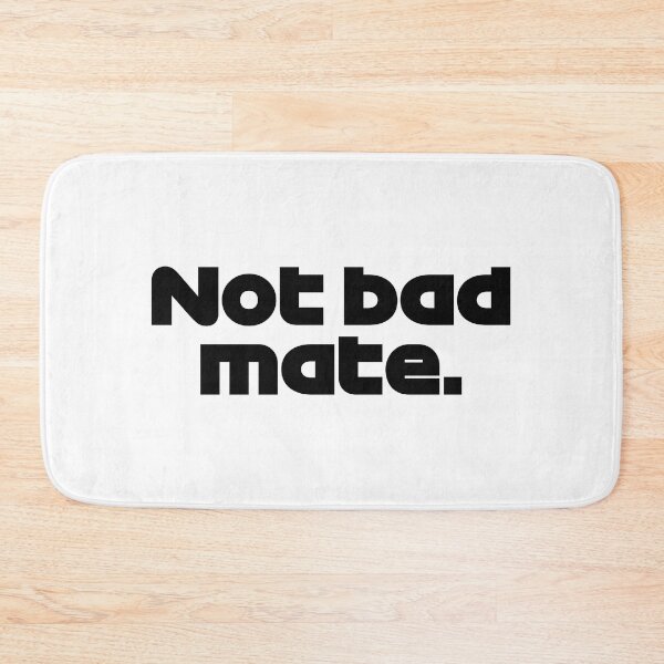 Item preview, Bad Mate VER. - Best Team Radio Imola GP 2022 Season (Black) designed and sold by FilipeFerreira.