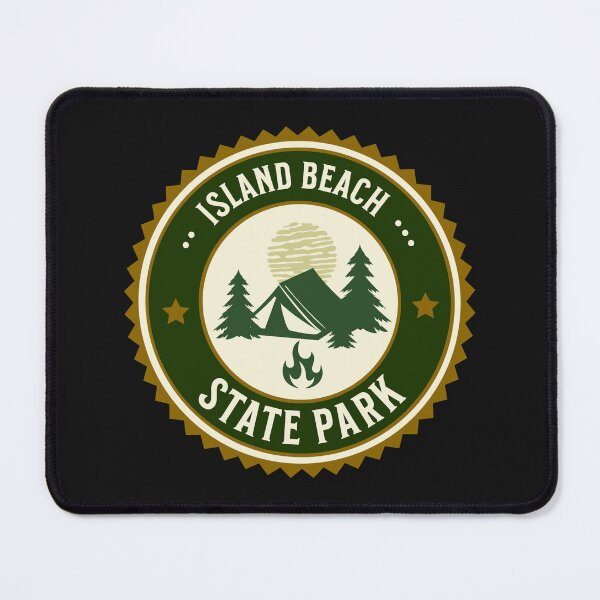 Item preview, Camping Island Beach State Park New Jersey designed and sold by CattlettArt.