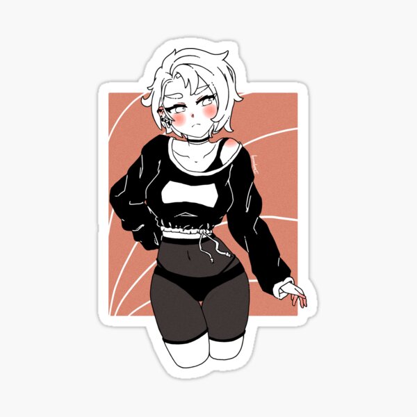 Elea Orange Sticker