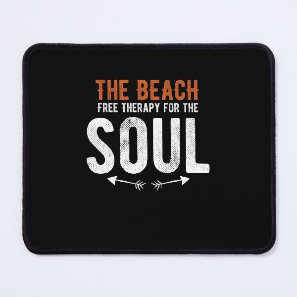 Item preview, The BEACH: Free Therapy for the soul funny quote designed and sold by Quotes ⭐⭐⭐⭐⭐.