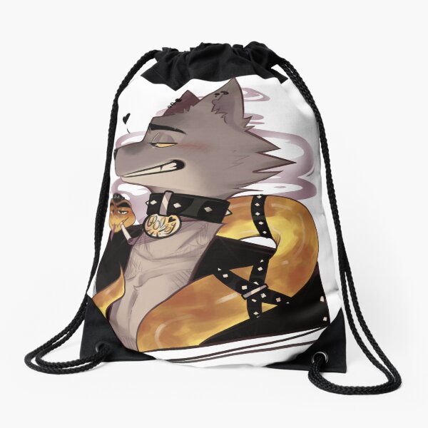 The bad guys - Mr, Wolf and Mr. Snake Drawstring Bag