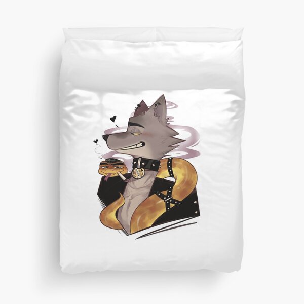 The bad guys - Mr, Wolf and Mr. Snake Duvet Cover