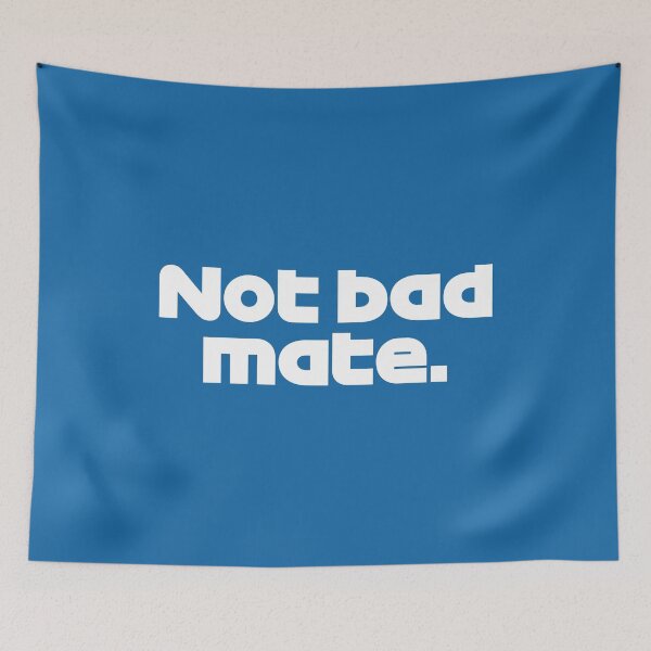 Item preview, Bad Mate VER. - Best Team Radio Imola GP 2022 Season (Blue BG) designed and sold by FilipeFerreira.