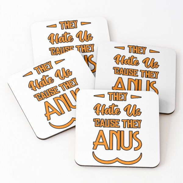 Item preview, They Hate Us 'Cause They Anus designed and sold by PoormanToast.