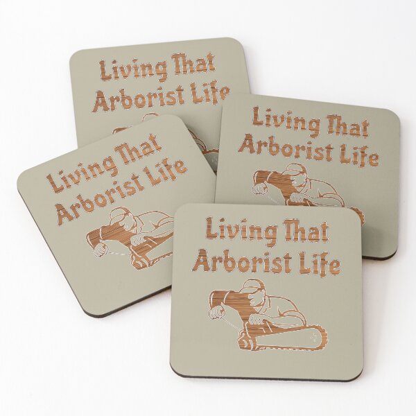 Item preview, Living that Arborist life designed and sold by Yallwofunart.